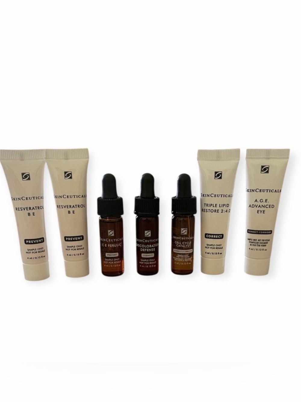 SkinCeuticals Variety Skincare Items- Trial/Sample sizes